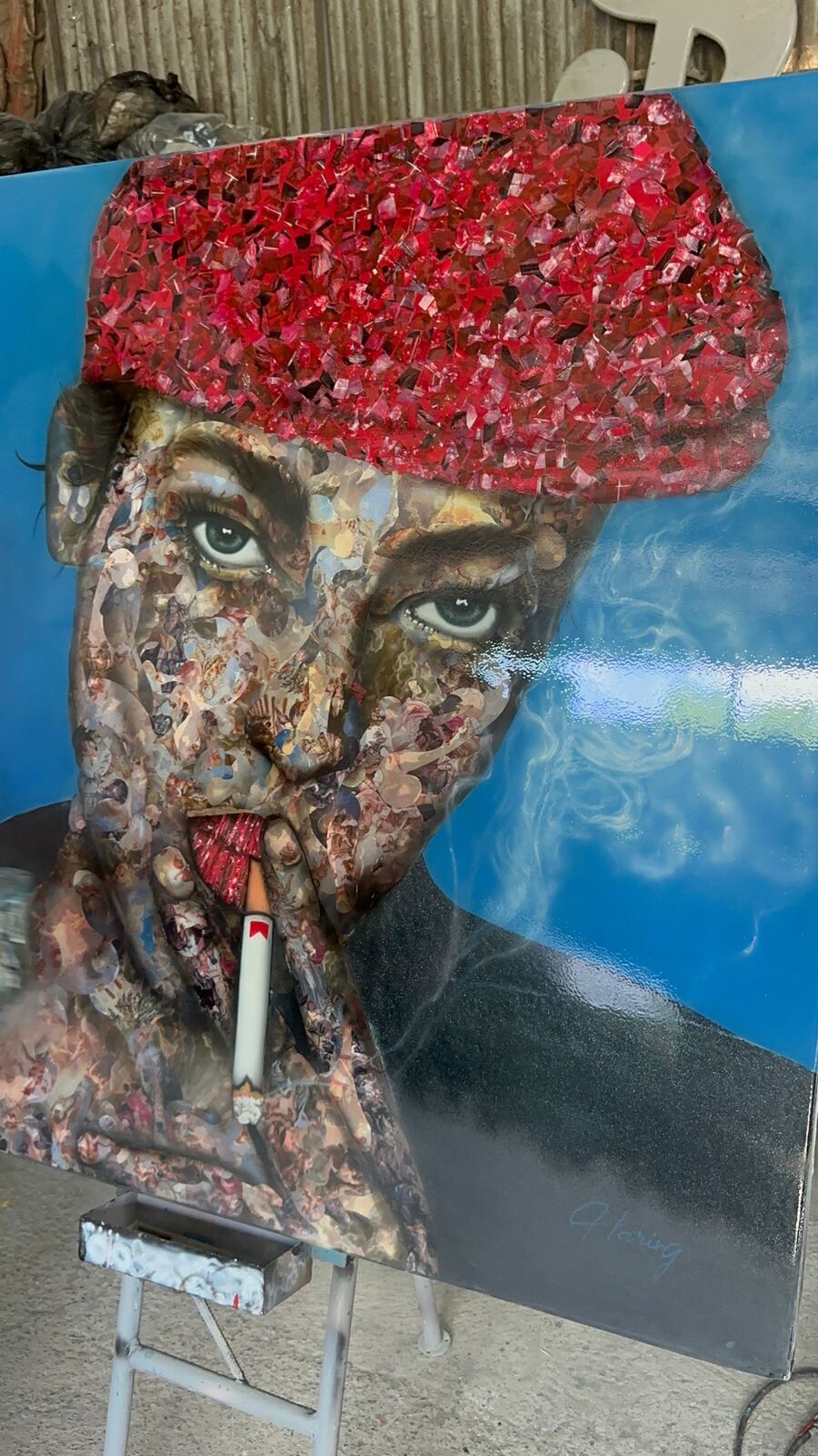 ICOS collage artwork